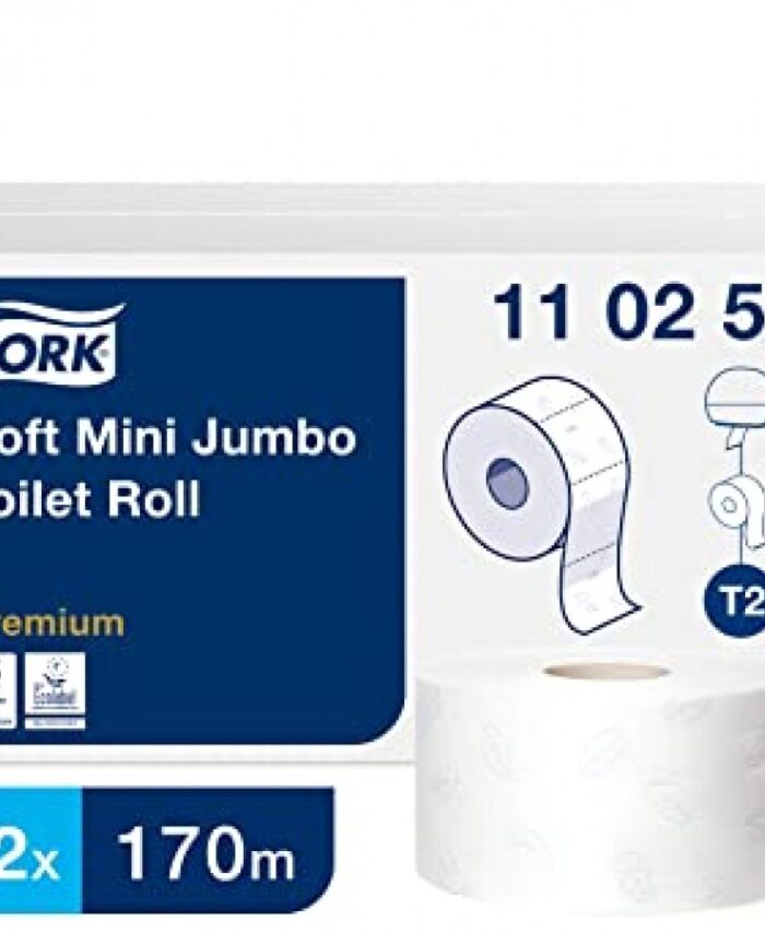 Tork Soft Ρολό Υγείας Mini Jumbo [T2], 2φυλλο, 170m