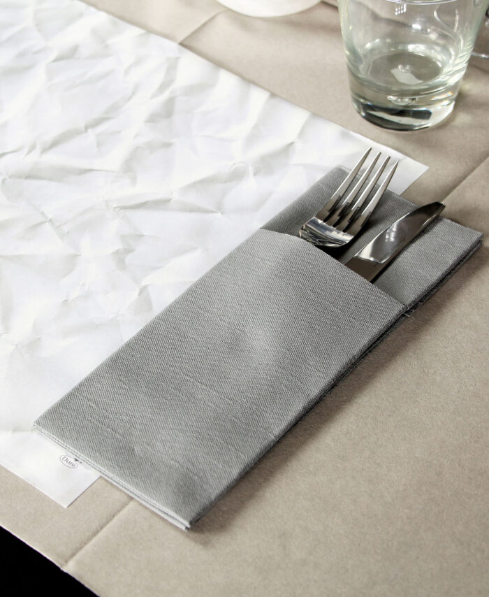 Duni Duniletto Πετσέτα Grey 40x48cm 46τεμ