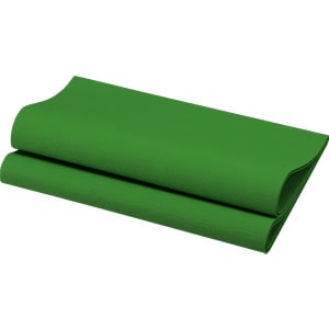 Duni Dunisoft Πετσέτα Leaf Green Teal 40cm 60τεμ