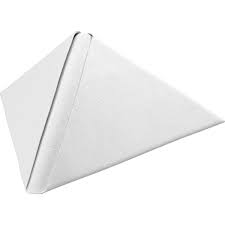 Duni Dunilin Brilliance Πετσετα White 40cm 45τεμ