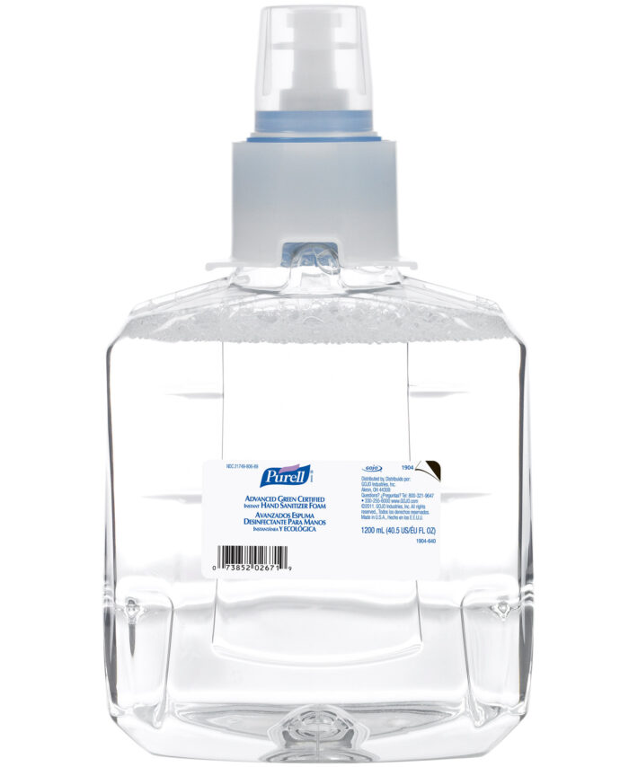 PURELL ΑΝΤΙΣΗΠΤΙΚΟ ΧΕΡΙΩΝ ADVANCED ΣΕ ΑΦΡΟ ΓΙΑ ΣΥΣΚΕΥΗ LTX 1200ML