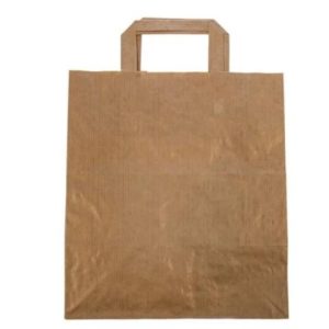 ΤΣΑΝΤΑ ΧΑΡΤΙΝΗ ΚΡΑΦΤ RIPPLE TAKE AWAY ΜΕ ΕΝΙΣΧΥΜΕΝΟ ΕΣΩ ΧΕΡΑΚΙ 26x17x29cm