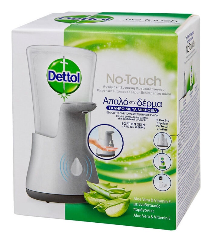 Dettol Υγρό Σαπούνι Με Αλόη No-touch Complete 250ml