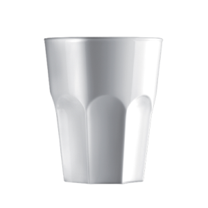 Goldplast Roxy Ποτήρι SAN Λευκό 330ml