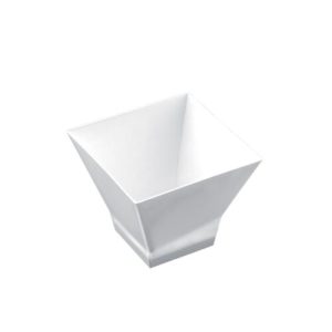 Goldplast Pagoda Δοχείο PS Λευκό 120ml