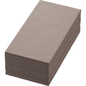 Duni Dunisoft Πετσέτα Greige 1/8 40cm 60τεμ