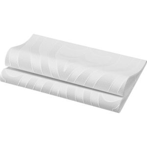 Duni Elegance Lily Πετσέτα White 40cm 40τεμ