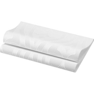 Duni Elegance Lily Πετσέτα White 48cm 40τεμ