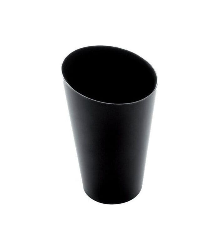 Goldplast Triangle Δοχείο PS Μαύρο 70ml