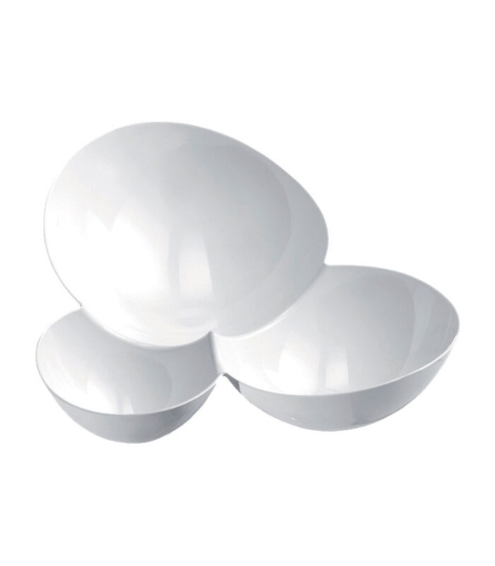 Goldplast Δοχείο Στρογγυλό PS Λευκό 150ml