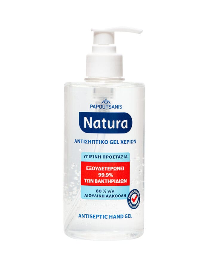 Natura Αντισηπτικό Gel Χεριών με αντλία 500ml