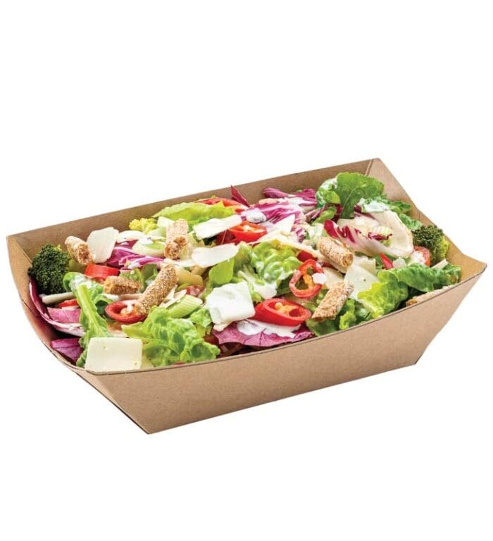 ΣΚΑΦΑΚΙ ΦΑΓΗΤΟΥ MEDIUM PAPER TRAY KRAFT