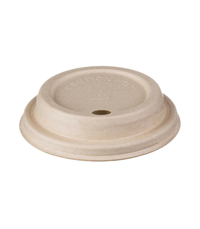 ΚΑΠΑΚΙ ΠΙΠΙΛΑ 8oz ΚΑΦΕ BIO ΑΠΟ ΖΑΧΑΡΟΚΑΛΑΜΟ 80mm ΜΕ ΟΒΑΛ ΤΡΥΠΑ