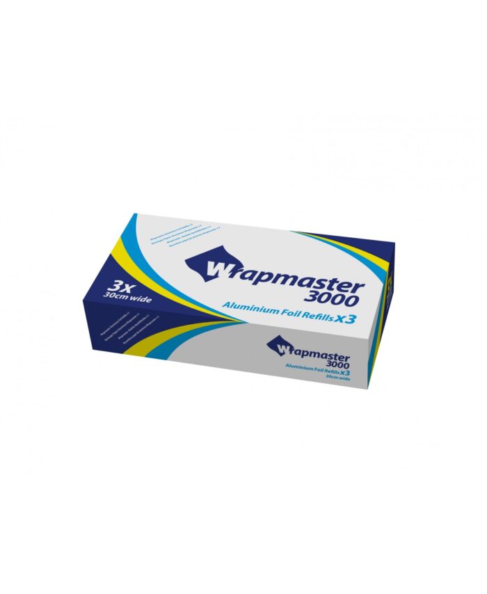 Wrapmaster 3000/Compact Αλουμινόχαρτο σε Ρολό 30cmx90m 3τεμ