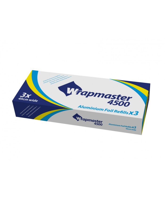Wrapmaster 4500 Αλουμινόχαρτο Ρολό 45cmx90m 3τεμ