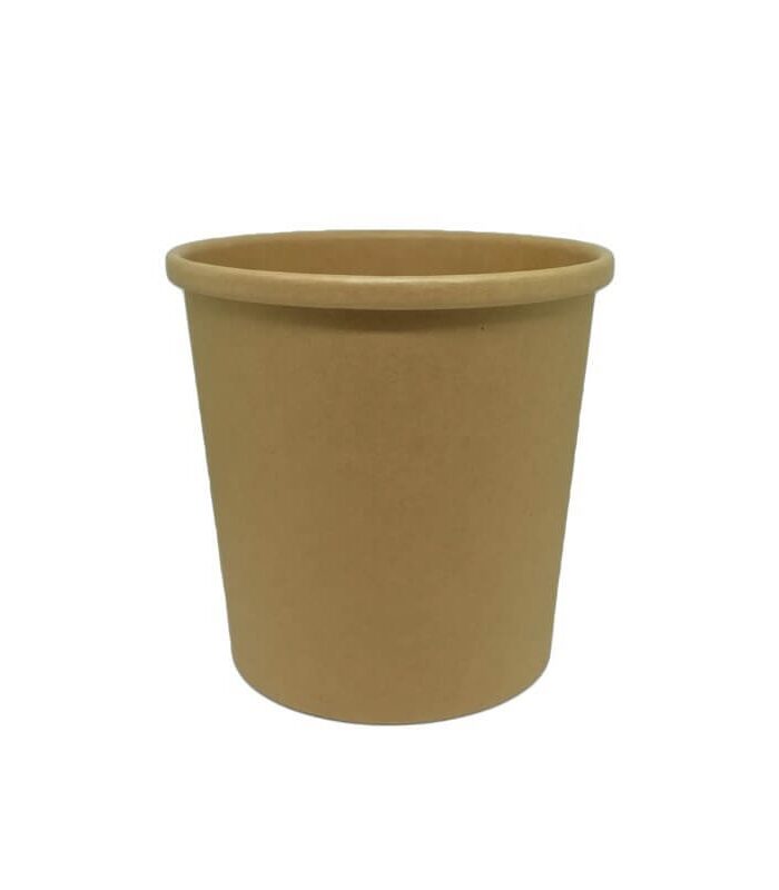 ΣΚΕΥΟΣ ΧΑΡΤΙΝΟ ΛΕΥΚΟ 15oz (435ml) ΣΤΡΟΓΓΥΛΟ ΓΙΑ ΣΟΥΠΑ