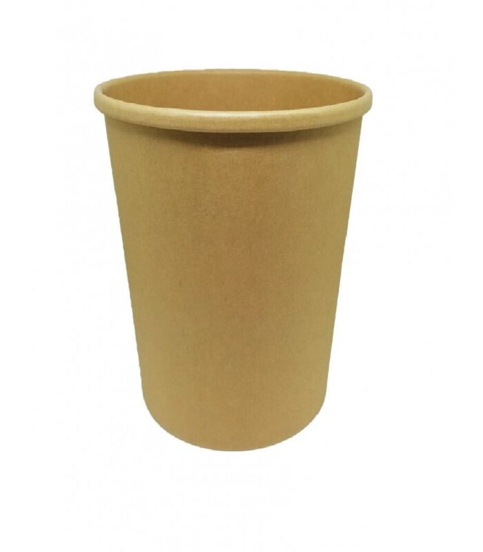 ΣΚΕΥΟΣ ΧΑΡΤΙΝΟ ΛΕΥΚΟ 32oz (975ml) ΣΤΡΟΓΓΥΛΟ ΓΙΑ ΣΟΥΠΑ