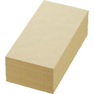 Duni Dunisoft Πετσέτα Cream 1/8 40cm 60τεμ