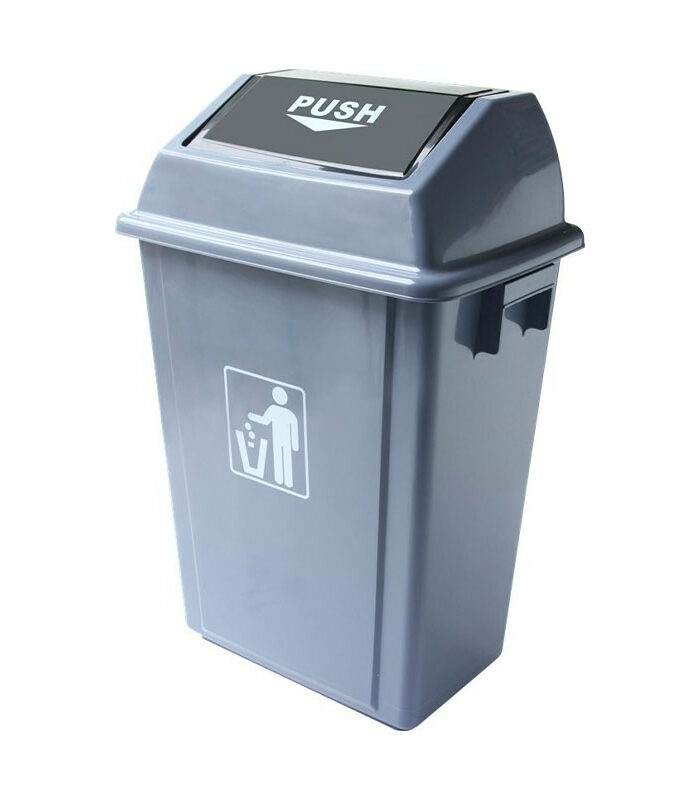 Κάδος πλαστικός 60L push